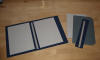 Here the comparison, on the left a full cloth cover, on the right a half bound cover.